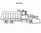 Plow Truck Axle Kidsplaycolor sketch template