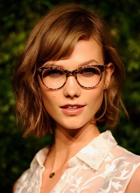 hairstyles glasses style  beauty