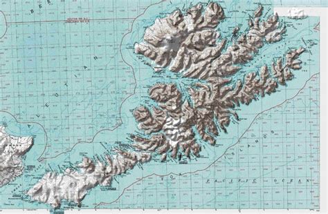 unalaska island topo map unalaska island mappery