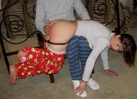 spanked in her pajamas m f spanking pictures