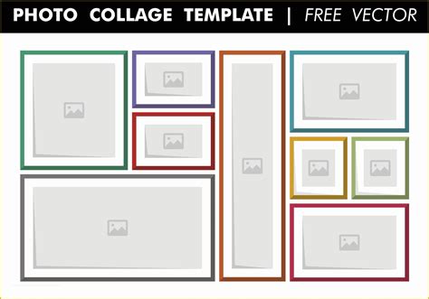 template maker  collage template  vector
