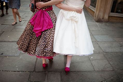 Their Big Fat Leopard Print Lesbian Wedding · Rock N Roll Bride