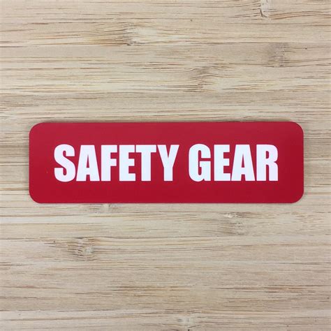 safety gear label laser engraver brisbane