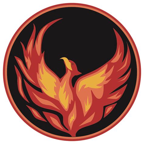 phoenix bird logo clipart