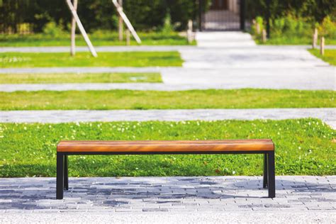photo park benches bench park shade   jooinn