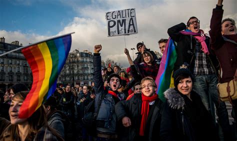 french rally in support of same sex marriage the new