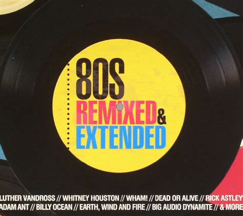 Various 80 S Remixed And Extended Cd At Juno Records