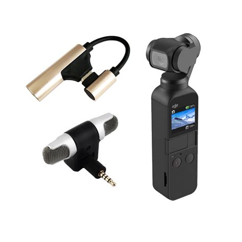 buy professional  osmo pocket portable mini microphone camera video