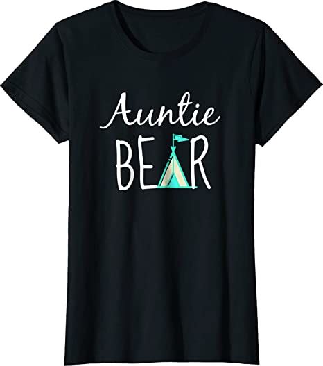 Aunt And Nephew Shirts Fun Auntie Bear Tee T Set Clothing