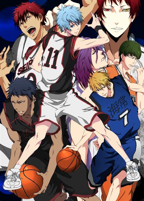 tempos nerds novo visual dos personagem da  temporada de kuroko  basket