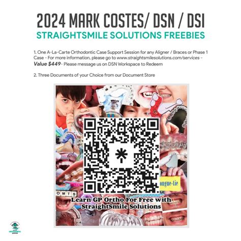 mark costes dsi dsn freebies straightsmile solutions