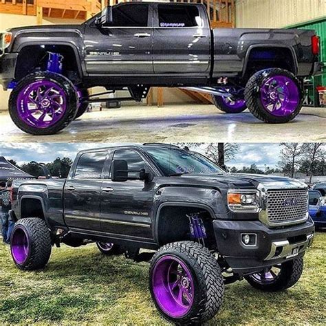 diesel truck addicts on instagram “black and purple double tap for more trucks ” trucks