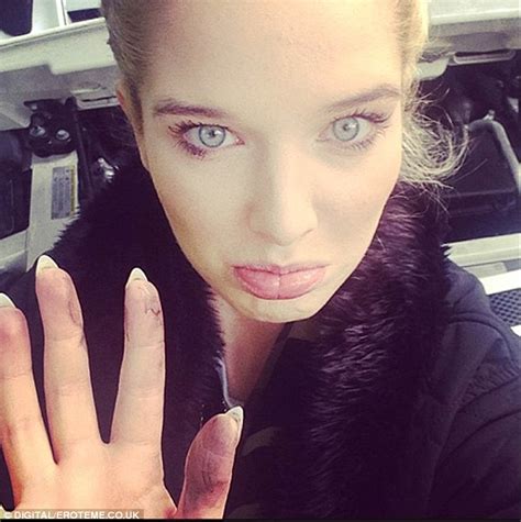 Helen Flanagan Gets Naked In Her 2014 Calendar Daily Mail Online