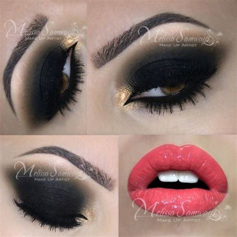 perfect club makeup looks featuring sexy smokey eyes