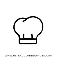 chefs hat coloring pages ultra coloring pages