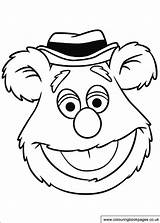 Muppets Muppet Coloring Pages Colouring Babies Printable Miss Kermit Printables Piggy sketch template