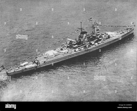 graf spee deutschland class heavy cruiser german warship world war ii graf spee stock photo