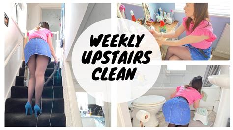 clean with me weekly upstairs clean kate berry youtube