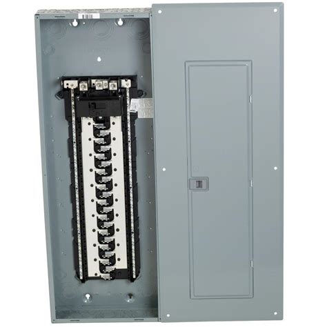 square  homeline  amp  space  circuit indoor main breaker load center  cover