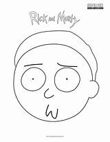 Pickle Morty Case sketch template