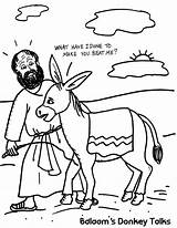 Donkey Balaam Talks Numbers Balaams Mule Donkeys Wonky Template Divyajanani sketch template