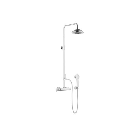 Madison Brushed Durabrass 23kt Gold Shower Faucets Exposed Shower