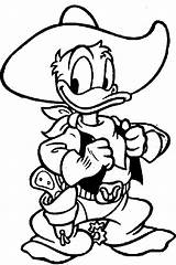Coloring Cowboys Pages Duck Donald Clipart Cowboy Dallas Disney Funny Sheets Kids Webstockreview Childcoloring sketch template
