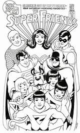 Friends Super Comic Coloring Pages Cover Books Wonder Book Covers Imagination Superman Batman Woman Re Choose Board sketch template