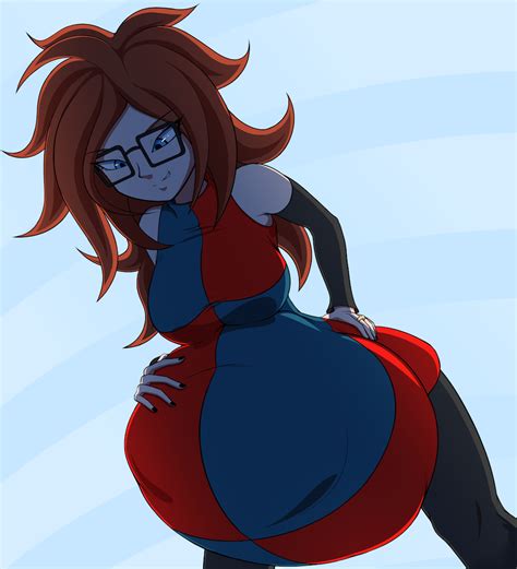 G4 Android 21 S Belly Bulge[patreon Pin Up 119] By