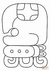 Olmeca Cabeza Supercoloring Ayab Mayan sketch template