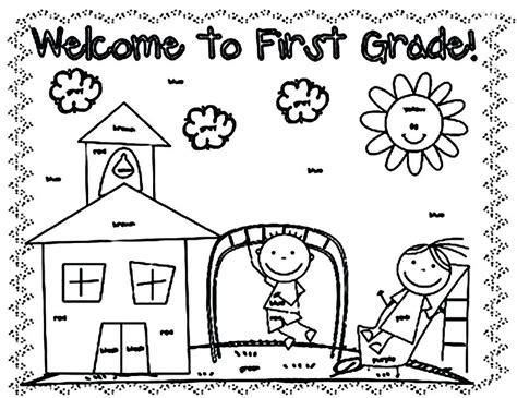 day  school coloring pages  preschoolers  getdrawings