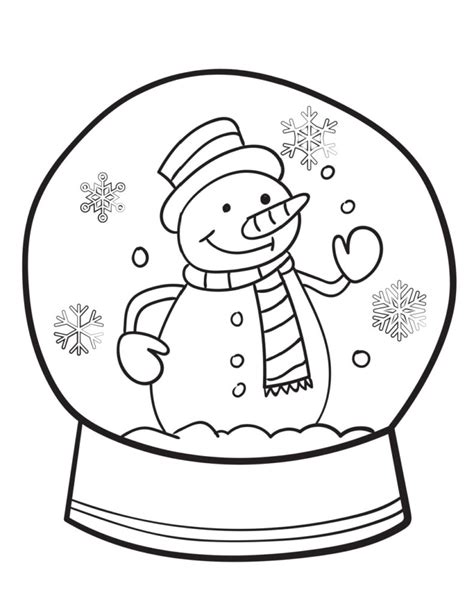 printable easy cute christmas coloring pages freebie finding mom