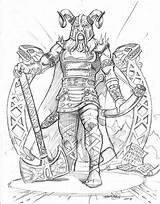 Viking Heimdall Norse Mythology Goddesses Printablefreecoloring Myth Distinguish Diety Thor Bavipower sketch template