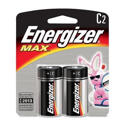 Energizer E93bp 2 C Size Alkaline Battery 2 Pack