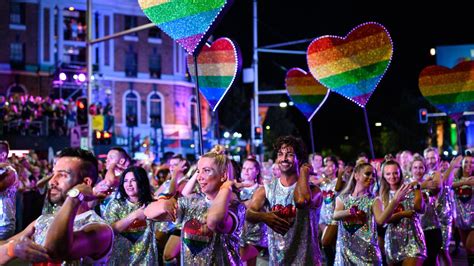 Photo Gallery Large Crowds Celebrate 2020 Sydney Mardi Gras Daily