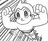 Coloring Astro Boy Atom Pages Getcolorings Color Wecoloringpage sketch template