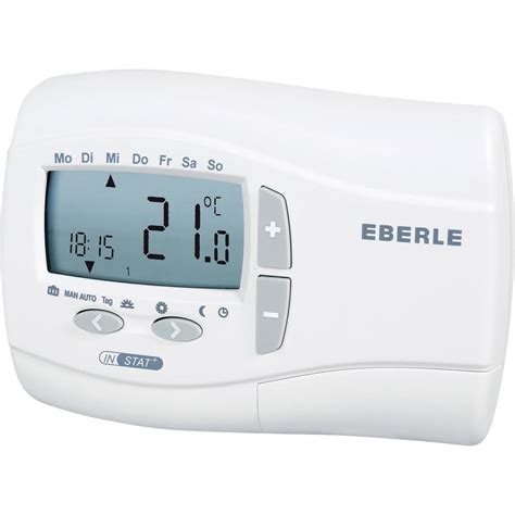 eberle instat  indoor thermostat structure  day mode       conradcom