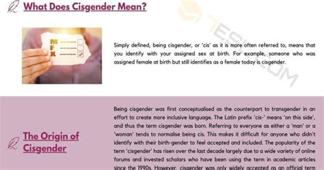 Cisgender Meaning What Does Cisgender Mean • 7esl