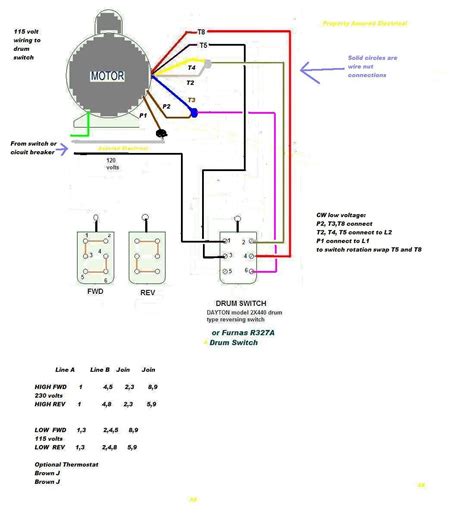 electric motor  wiring diagram