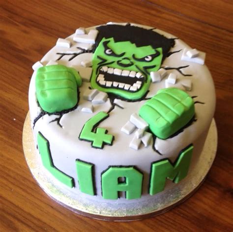 hulk cake pastel avengers hulk birthday cakes decors pate  sucre