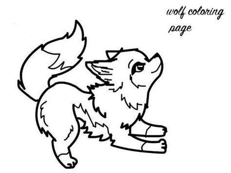 cute wolf colouring pages clipart  clipart