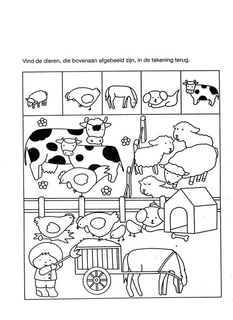 printable farm animal worksheet  kids  crafts  worksheets