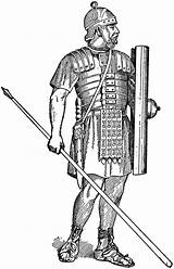 Soldier Legionary Soldiers Clipground sketch template