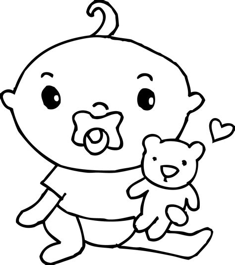 cartoon baby coloring pages   goodimgco