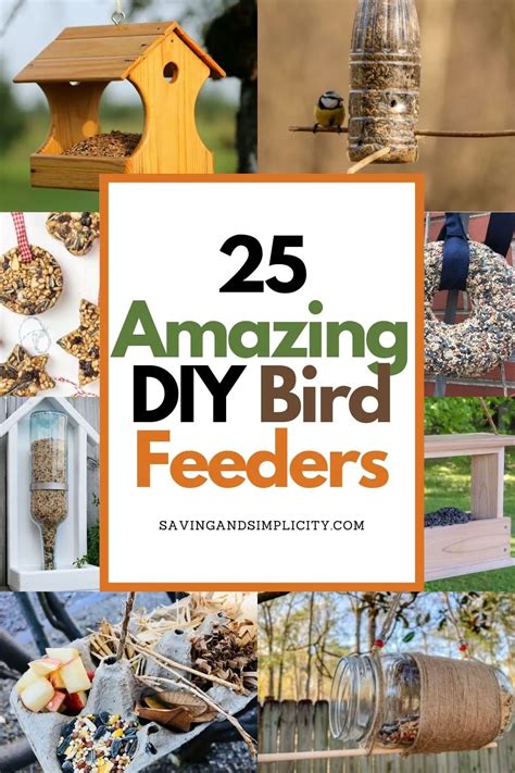 25 Amazing Diy Bird Feeders – Artofit