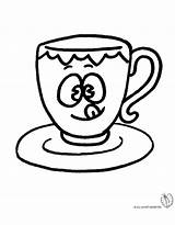 Tazzina Disegnidacolorareonline Alimenti Cappuccino Caffe Stampare Bevande Articolo sketch template