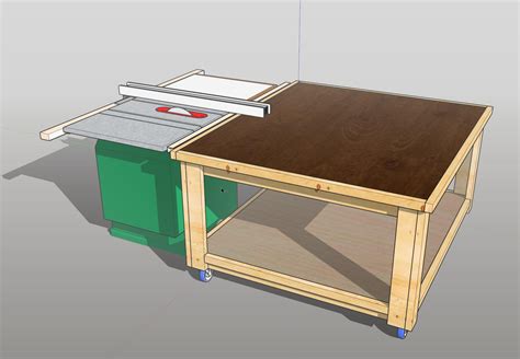 outfeed assembly table plans suggestions feedback  beginnerwoodworking