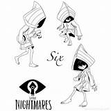 Nightmares Mono Nightmare Sixth Xcolorings Creepypasta Incubi Pesadelos sketch template