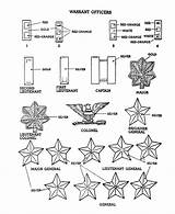 Coloring Forces Pages Veterans Armed Army Rank Officer Sheets Officers Warrant Honkingdonkey sketch template