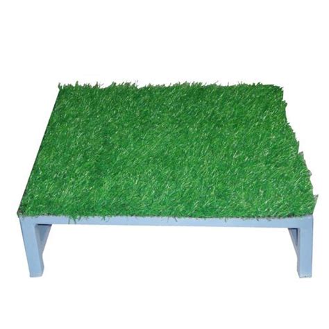 sanushaa metal foot rest  artificial grass  slate length  centimeter cm   price